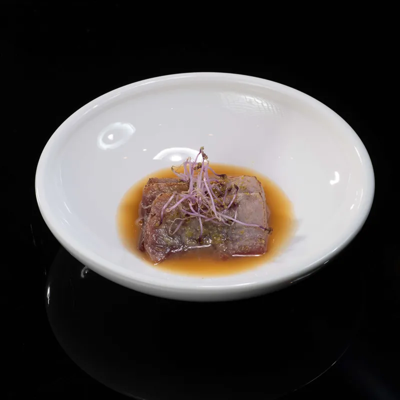 YUZU-FLAMED TUNA