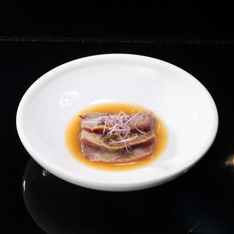 YUZU-FLAMED TUNA